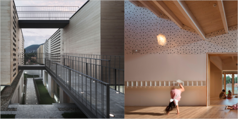 Galardonados dos edificios educativos en los ‘Premios al mejor cerramiento con madera 2020’