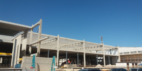 El sellado de juntas de Quilosa garantiza la estanqueidad de una fachada prefabricada de hormigón