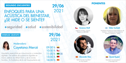 El segundo encuentro ‘Connecting Ideas’ de Knauf abordará la acústica en la arquitectura y la construcción