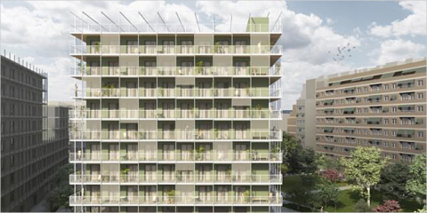El BEI financiará con 36,2 millones la construcción de casi 490 viviendas sociales sostenibles en Barcelona