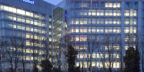 Vidrios de AGC aplicados a un edificio con fachada de doble piel en Ámsterdam con certificado BREEAM