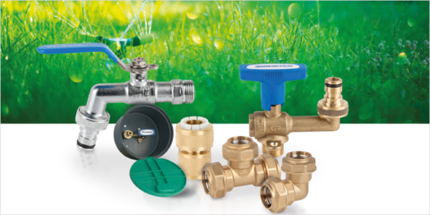 Nuevas soluciones de válvulas y accesorios de la gama de jardinería de la compañía Genebre