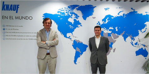 La empresa Knauf se asocia al Clúster de la Edificación para impulsar la innovación del sector