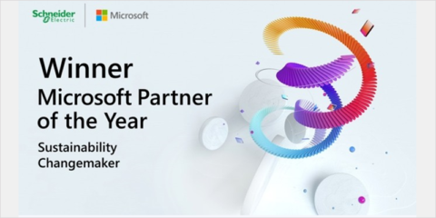 Microsoft reconoce a Schneider Electric por su impacto en la descarbonización de empresas