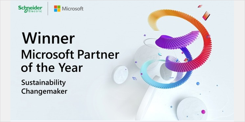 Microsoft reconoce a Schneider Electric