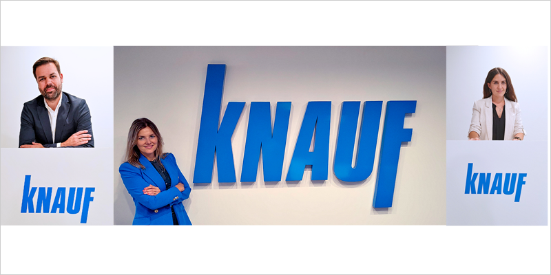 Nuevas incorporaciones en los departamentos de Product y Communication de Knauf