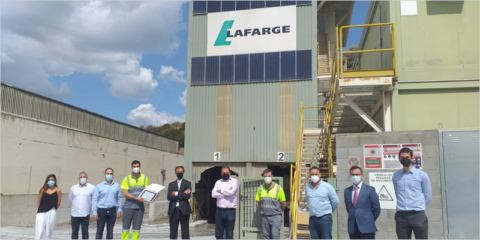 La planta de LafargeHolcim en El Papiol es premiada por su gestión sostenible y economía circular