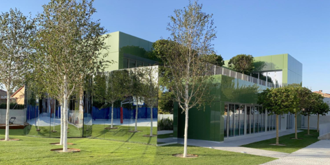 Rehabilitación energética de un colegio en Madrid con aislamiento e impermeabilización de Soprema