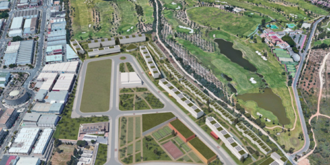 Tomares desarrollará un ecobarrio con 400 viviendas, huertos urbanos, cubiertas vegetales y zonas verdes