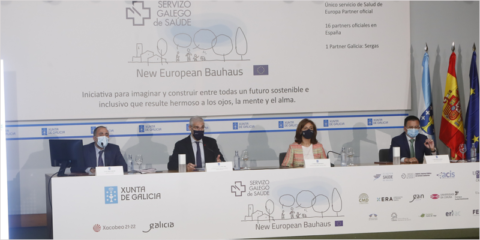 La Xunta de Galicia participa en la Nueva Bauhaus Europea para crear espacios sanitarios sostenibles
