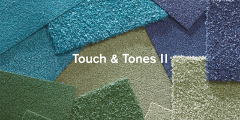 La compañía Interface lanza su nuevo catálogo de moquetas sostenibles Touch & Tones II