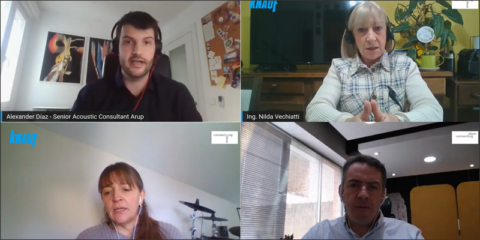 El papel de la acústica en la arquitectura, eje principal del segundo encuentro virtual de Knauf