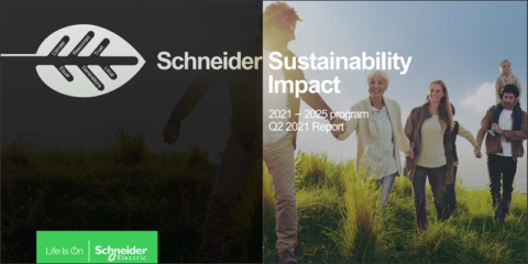 Schneider Electric publica sus avances en los objetivos de impacto de sostenibilidad