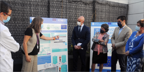 Tres hospitales gallegos participarán en el proyecto europeo Life Resystal para la adaptación climática