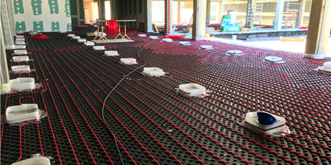 El sistema de suelo radiante de Giacomini se instala en el edificio de Derecho de la Universidad de Lisboa