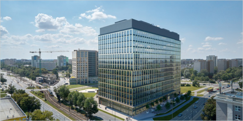 Un nuevo edificio de oficinas se construye en Varsovia con el hormigón bajo en carbono de Cemex