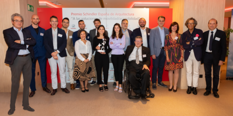 Schindler selecciona los proyectos de urbanismo accesible ganadores de los Premios de Arquitectura