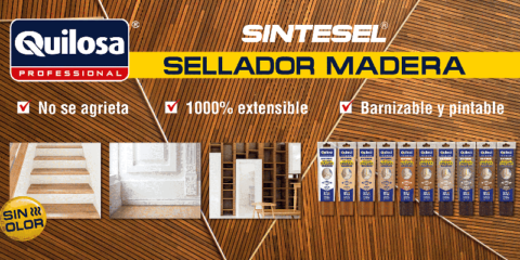 El sellador de madera Sintesel de Quilosa aumenta la durabilidad de las instalaciones