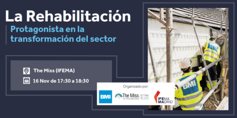 BMI organiza la jornada ‘La rehabilitación, protagonista de la transformación del sector’