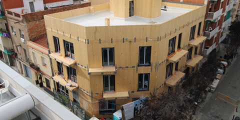 Soluciones sostenibles de Knauf Insulation en un proyecto residencial Constructech en Barcelona