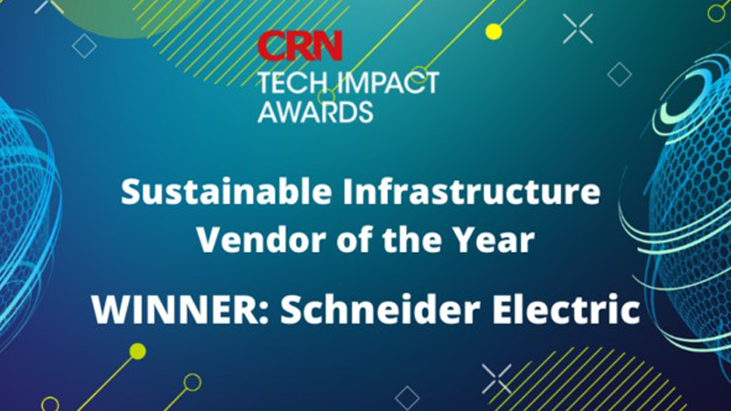 Schneider Electric ha sido premiado como 'Proveedor de Infraestructura Sostenible del Año'