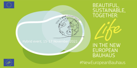 Conferencia híbrida para analizar los proyectos del programa LIFE en la Nueva Bauhaus Europea