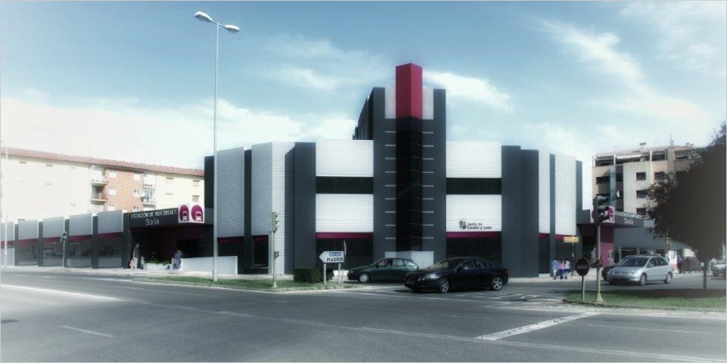 La Junta de Castilla y León ha presentado el proyecto de rehabilitación de la estación de autobuses de Soria