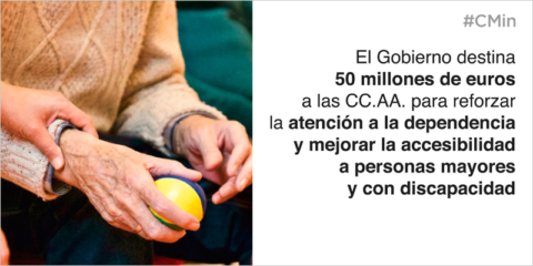 Las CC.AA. recibirán 50 millones para mejorar la accesibilidad de viviendas de personas dependientes