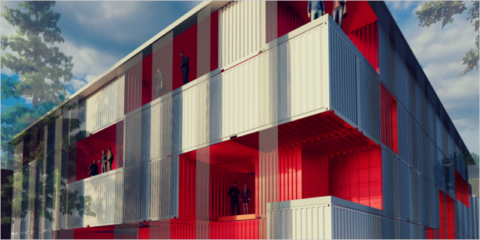 Cádiz contará con un centro tecnológico elaborado con contenedores marítimos reciclados