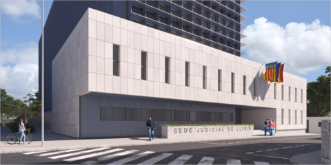 Salen a licitación las obras del Palacio de Justicia de Llíria que será energéticamente sostenible