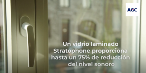 Stratophone: el vidrio laminado que protege del ruido