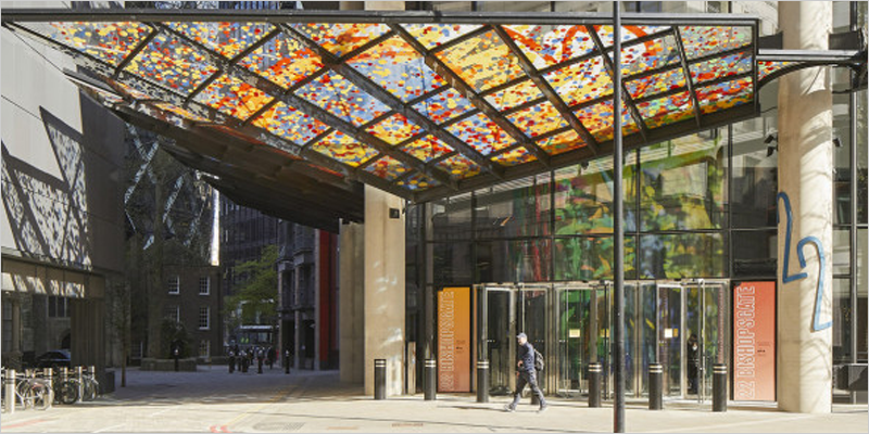 El vidrio de AGC se incorpora en el edificio 22 Bishopsgate en Londres