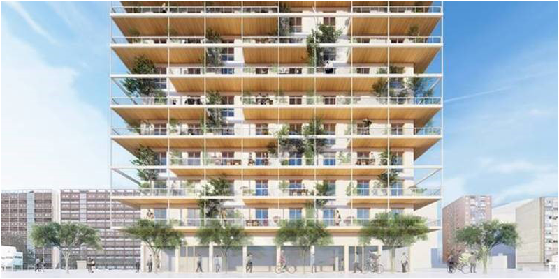 Barcelona contará con dos edificios de viviendas industrializadas