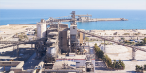 Planta de captura de CO2 en la fábrica de LafargeHolcim