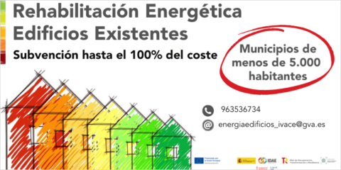 Convocatoria de ayudas para impulsar la rehabilitación energética en pequeños municipios valencianos