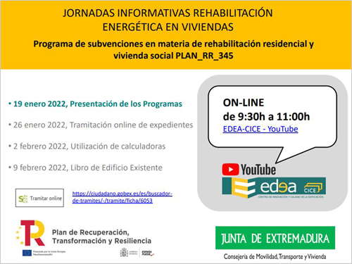 Jornadas informativas-rehabilitación-energética-Extremadura