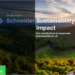 El Impacto de Sostenibilidad de Schneider Electric cumple con los objetivos fijados para el primer año