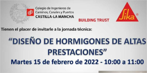 Sika participa en la jornada ‘Diseño de hormigones de altas prestaciones’ del CICCP de Castilla-La Mancha