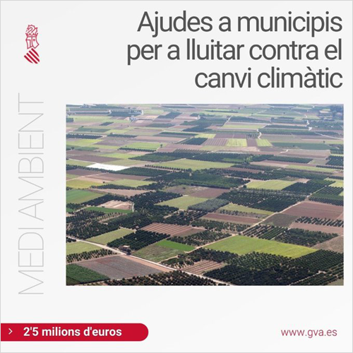 Proyectos contra el cambio climático en la Comunidad Valenciana