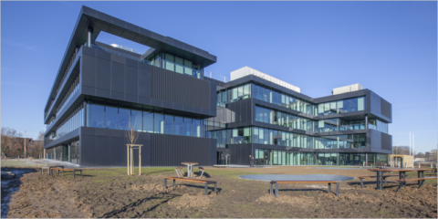 Vidrios fotovoltaicos de AGC en la sede de ING en Bélgica con certificado BREEAM Excelente