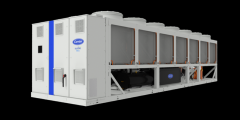 Nueva gama de enfriadoras industriales de alto rendimiento AquaForce Vision 30KAV de Carrier