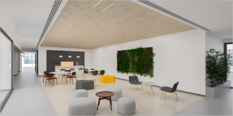 La compañía Knauf presenta su nuevo techo acústico tridimensional Rold12