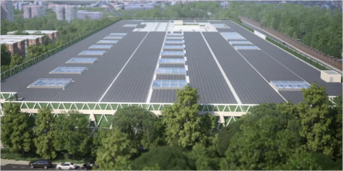 La estación de la EMT madrileña en La Elipa contará con una cubierta fotocatalítica descontaminante