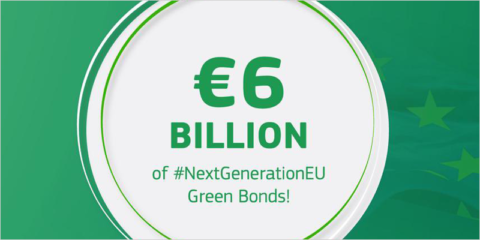 La CE recauda 6.000 millones para inversiones sostenibles con la segunda emisión de bonos verdes