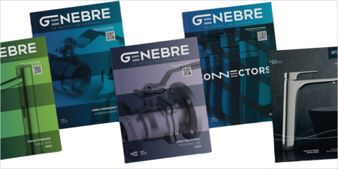 La compañía Genebre actualiza sus catálogos con novedades en todas las gamas de producto