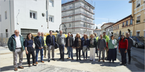 La Colonia San Miguel en Pamplona inicia las obras de rehabilitación energética del proyecto Efidistrict