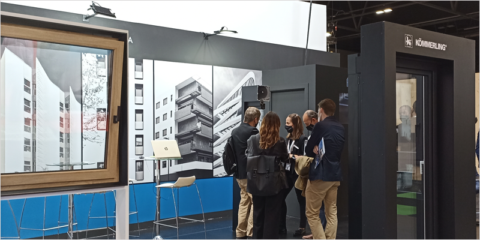 La compañía Kömmerling presentará las últimas novedades para ventanas en Rebuild 2022