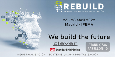 Standard Hidráulica y Grifería Clever se exhiben con un stand propio en Rebuild 2022