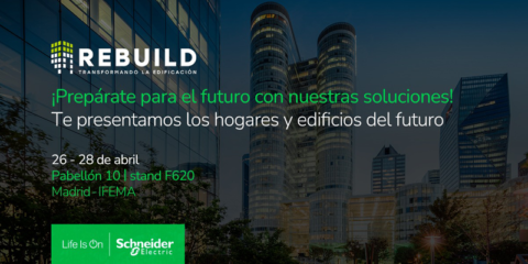Soluciones sostenibles de Schneider Electric para el sector residencial y de la construcción en Rebuild 2022