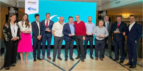 Entregados los premios del ‘Trofeo Golden Gypsum’ de Isover y Placo a los mejores proyectos constructivos